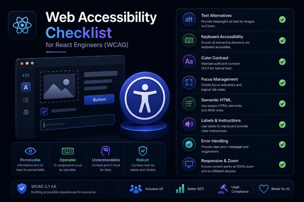 Designer reviewing accessible interface layouts and inclusive UI patterns on a screen